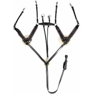 HKM Anglický poprsák s martingalem černá – Hledejceny.cz