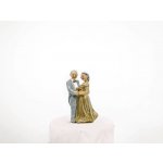PartyDeco Svatební figurka Zlatá svatba Chybí poháry! – Zboží Mobilmania