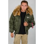 Alpha Industries 45P Hooded Custom tmavě olivová – Zboží Mobilmania