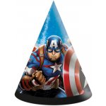 Moje party Čepičky papírové Avengers evergreen 6 ks – Zboží Mobilmania