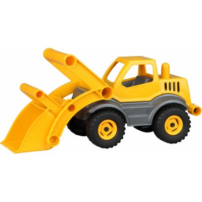 Lena Auto stavební Eco nakladač aktivní 34 cm žlutý plast 4212 – Zboží Mobilmania