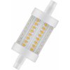 Žárovka Osram LED žárovka Line 78 90, R7s, 6,5 W, 806 lm, 2700 K, pr. 29 x 78 mm