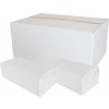Papírové ručníky PrimaSoft 100842 ZZ 2 vrstvy, bílé, 150 ks