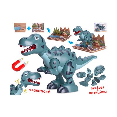 Dinosaurus T Rex 28cm magnetický s doplňky 2ks v krabičce – Hledejceny.cz