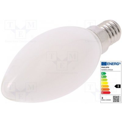 Philips 8718699763374 žárovka LED teple bílá E14 230VAC 250lm P 2,2W 2700K – Hledejceny.cz
