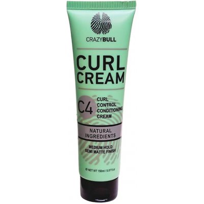CrazyBull Curl Cream C4 Conditioning stylingový hydratační krém 150 ml – Hledejceny.cz