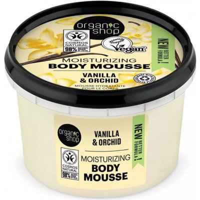 Organic Shop tělová pěna Burbonská vanilka 250 ml – Sleviste.cz