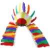 Karnevalový kostým RAPPA Čelenka indiánská Apač barevná