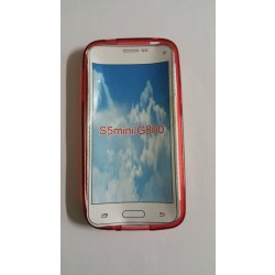 Pouzdro S-Line Case SAMSUNG GALAXY S5 MINI/G800 Červené