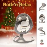 4Baby houpačka Rock n Relax XXIII šedá – Zboží Dáma