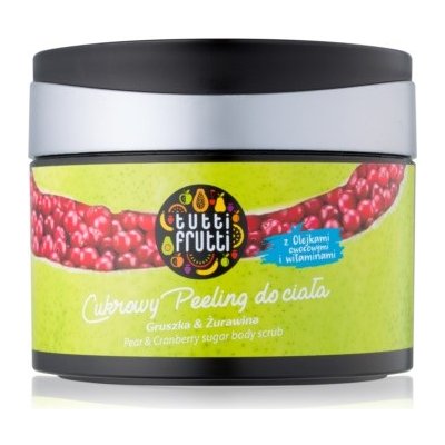 Farmona Tutti Frutti cukrový tělový peeling Pear & Cranberry 300 g – Zbozi.Blesk.cz