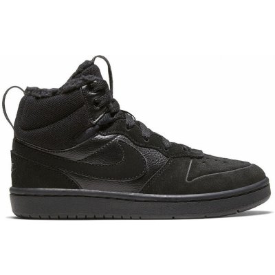 Nike Court Borough Mid 2 Boot BG black/black/black – Zboží Mobilmania