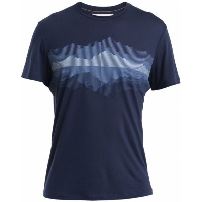 Icebreaker Mens Merino Core SS Tee Cook Reflected Midnight Navy – Zboží Mobilmania