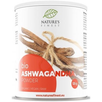 Nutrisslim Ashwagandha Powder Bio Indický ženšen Bio 125 g