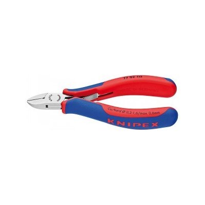 Štípací kleště boční pro elektroniku 115mm KNIPEX 7702115 7702115 – Zboží Mobilmania