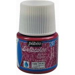 Pébéo Barva na textil Setacolor Light Glitter 45 ml Růžová tourmaline 207 – Hledejceny.cz