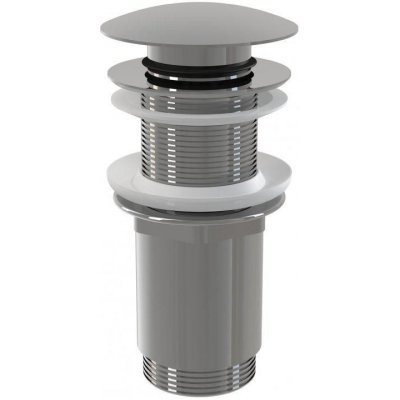 Alca plast Umyvadlová výpusť click/clack 5/4 celokovová, velká - bez díry – Zbozi.Blesk.cz