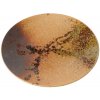 Talíř MIJ Jídelní talíř WABI SABI 28,5 cm hnědá keramika