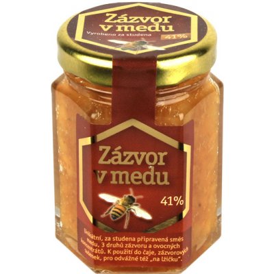 Madami Ochucený med - Zázvor, 55 ml