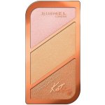 Rimmel London Kate Sculpting Palette konturovací paleta 2 Coral Glow 18,5 g – Hledejceny.cz