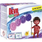Dr. Devil Sunset Blossom Push Pull WC blok bez košíku 4 x 20 g – Zboží Dáma