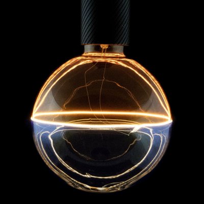 Segula LED globe Illusion, E27 G145 modrá/jantarová 6W 1900K stmívání 55123 – Hledejceny.cz