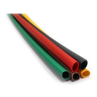 MAGG Bužírka smršťovací polyetylen 1m 4,8/2,4mm - černá