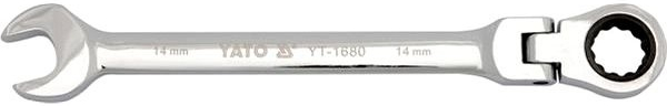 Yato Klíč očkoplochý ráčnový 13 mm s kloubem