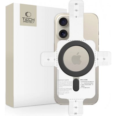 Magnetická nálepka pro MagSafe nabíjení - Tech-Protect, Magmat Magnetic Ring Black – Zboží Živě