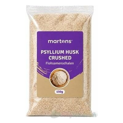 martons PSYLLIUM HUSK jitrocel indický drcený 150 g – Hledejceny.cz