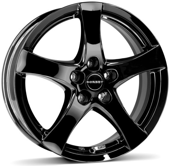 Borbet F 7x17 5x112 ET50 black