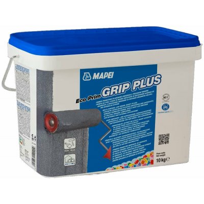 MAPEI Eco Prim Grip Plus víceúčelový adhezní můstek na stěny a podlahy 10 kg Šedá – Hledejceny.cz