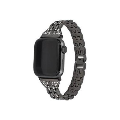 WG line, kovový, na Apple Watch 38/40/41mm + adapter černý 10642 – Zboží Mobilmania