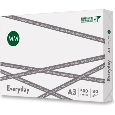 MM Flow Office A3, 80 g, 500 listů – Zboží Živě