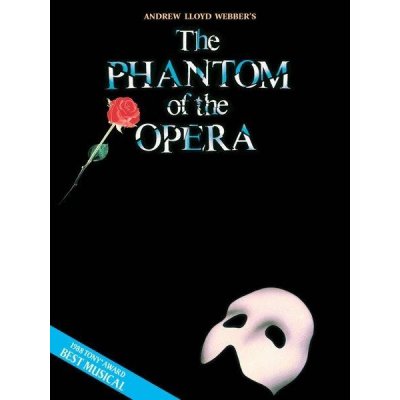 Phantom Of The Opera Fantom opery noty na klavír zpěv akordy – Zboží Mobilmania