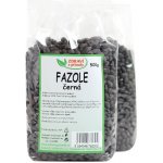 Zdraví z přírody Fazole černá 0,5 kg – Zboží Dáma