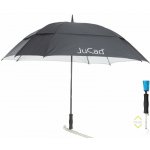 Jucad Telescopic Umbrella Windproof With Pin černá – Zboží Mobilmania