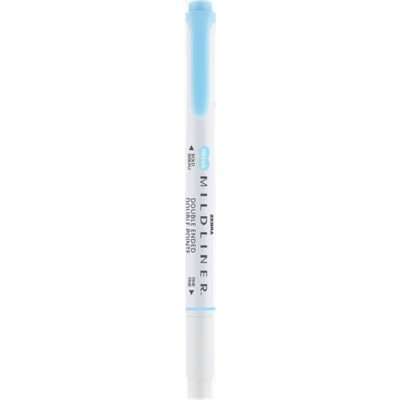 Zebra Mildliner Fluorescent modrá 1,4 - 4 mm 78120 – Hledejceny.cz