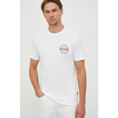 Michael Kors bavlněné tričko s potiskem CF351P0FV4 bílá