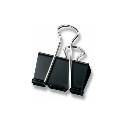 Binder Clips - kancelářské klipy - 25 mm, 12 ks – Zboží Dáma