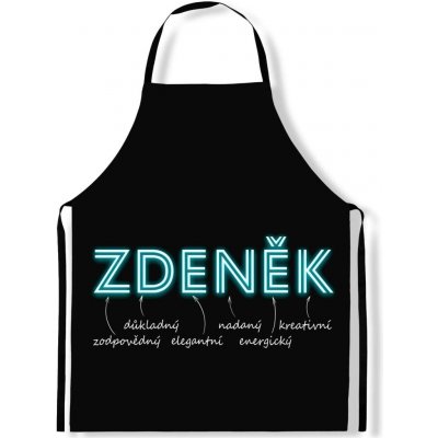 IMPAR Zástěra Mužská jména Neon Zdeněk – Hledejceny.cz