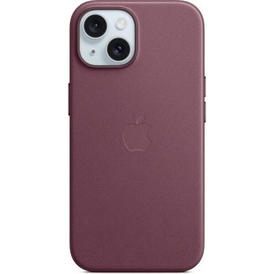 Apple z tkaniny FineWoven s MagSafe na iPhone 15 Plus morušově rudý MT4A3ZM/A – Zboží Mobilmania