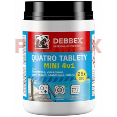DEBBEX Quatro tablety Mini 500 g – Hledejceny.cz