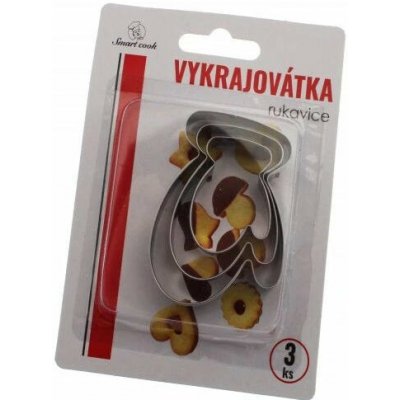 Rukavice | Kovové vykrajovátko 3ks – Zboží Dáma