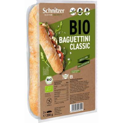 Schnitzer Baguettini Classic BIO 200 g – Hledejceny.cz