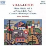 Heitor Villa-Lobos: Piano Music Vol. 1 (A Prole Do Bebê No. 1 Cirandas Hommage À Chopin) CD – Hledejceny.cz