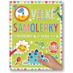 Velké samolepky a omalovánky pro malé ruce Dino ostrov – Zboží Mobilmania