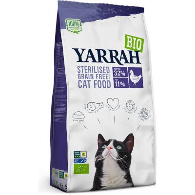 Yarrah Bio Sterilised krmivo pro kočky 6 kg