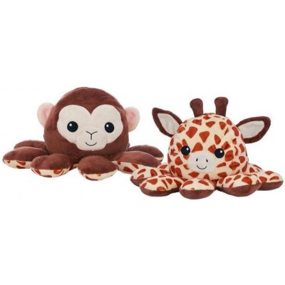 Zvířátka Oboustranná chobotnička nálady opice & žirafa – Zboží Mobilmania