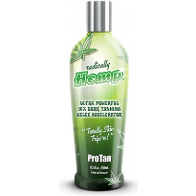 Pro Tan Radically Hemp 10x Dark Tanning Gelee Accelerator 250 ml – Hledejceny.cz